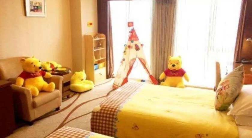 Bed in Hangzhou Merchant Marco Garden Hotel