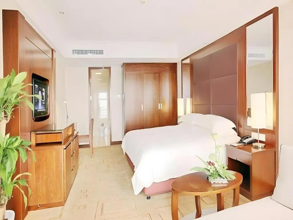 Bed in Hangzhou Merchant Marco Garden Hotel