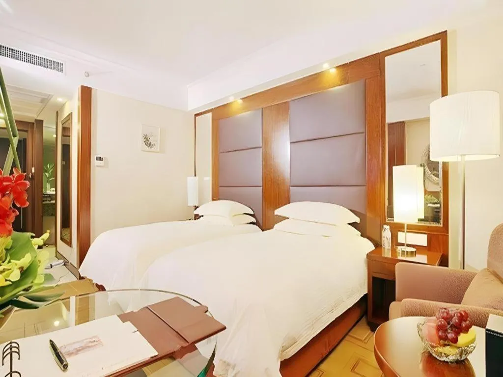 Bed in Hangzhou Merchant Marco Garden Hotel