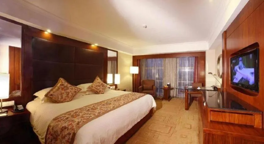 Bed in Hangzhou Merchant Marco Garden Hotel