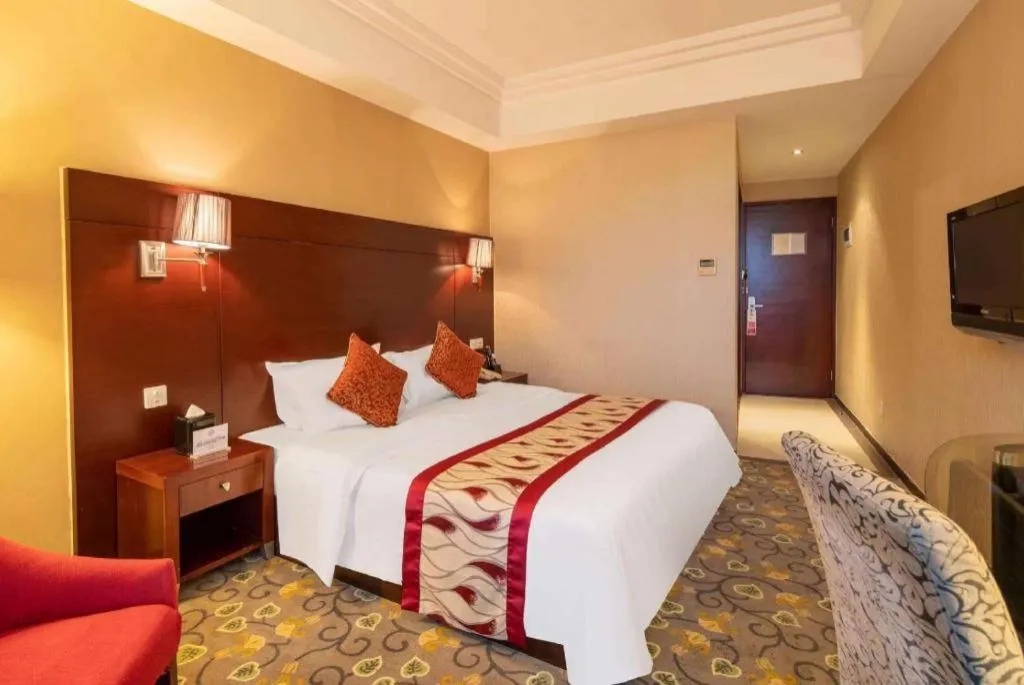 Bed in Ramada by Wyndham Wujiaochang Shanghai