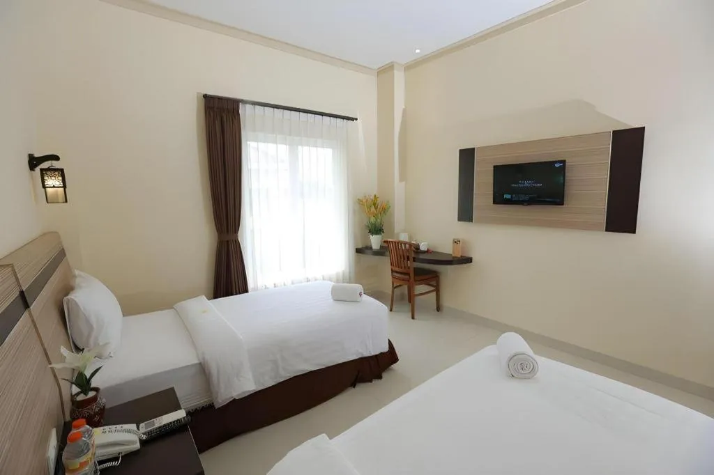 Bed in Puri Indah Hotel