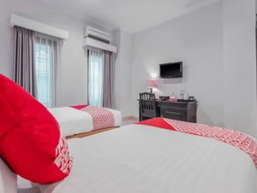 Bed in Sriwijaya Hotel