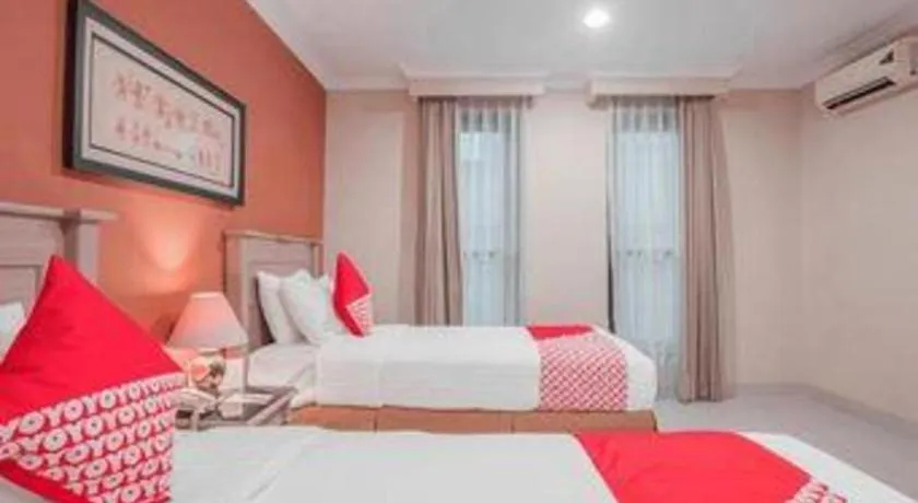 Bed in Sriwijaya Hotel