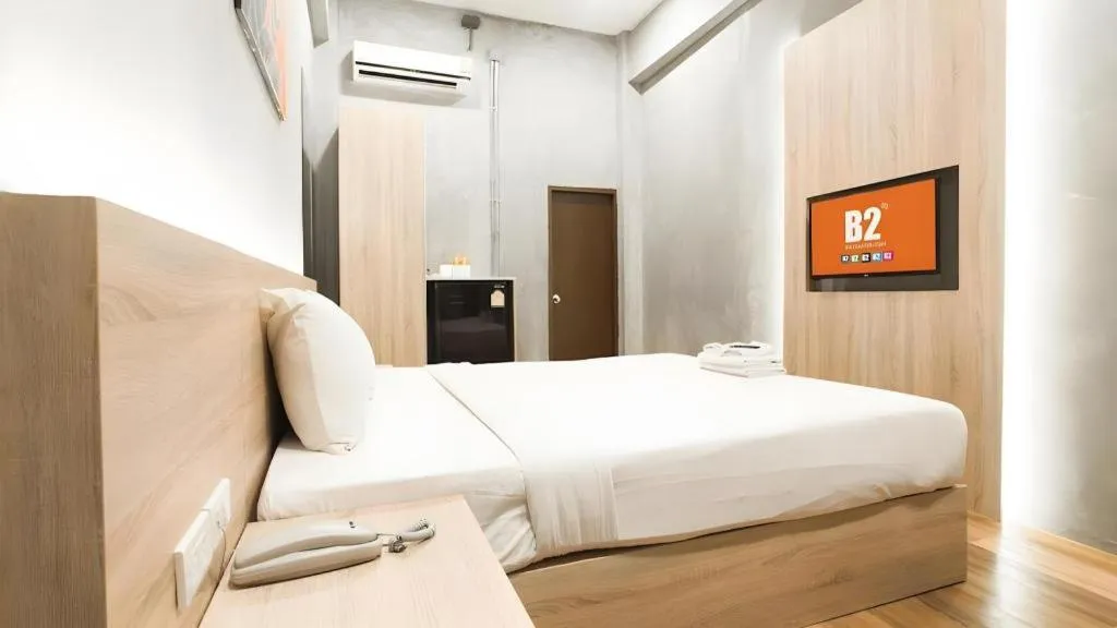 Bed in B2 Santitham Boutique & Budget Hotel