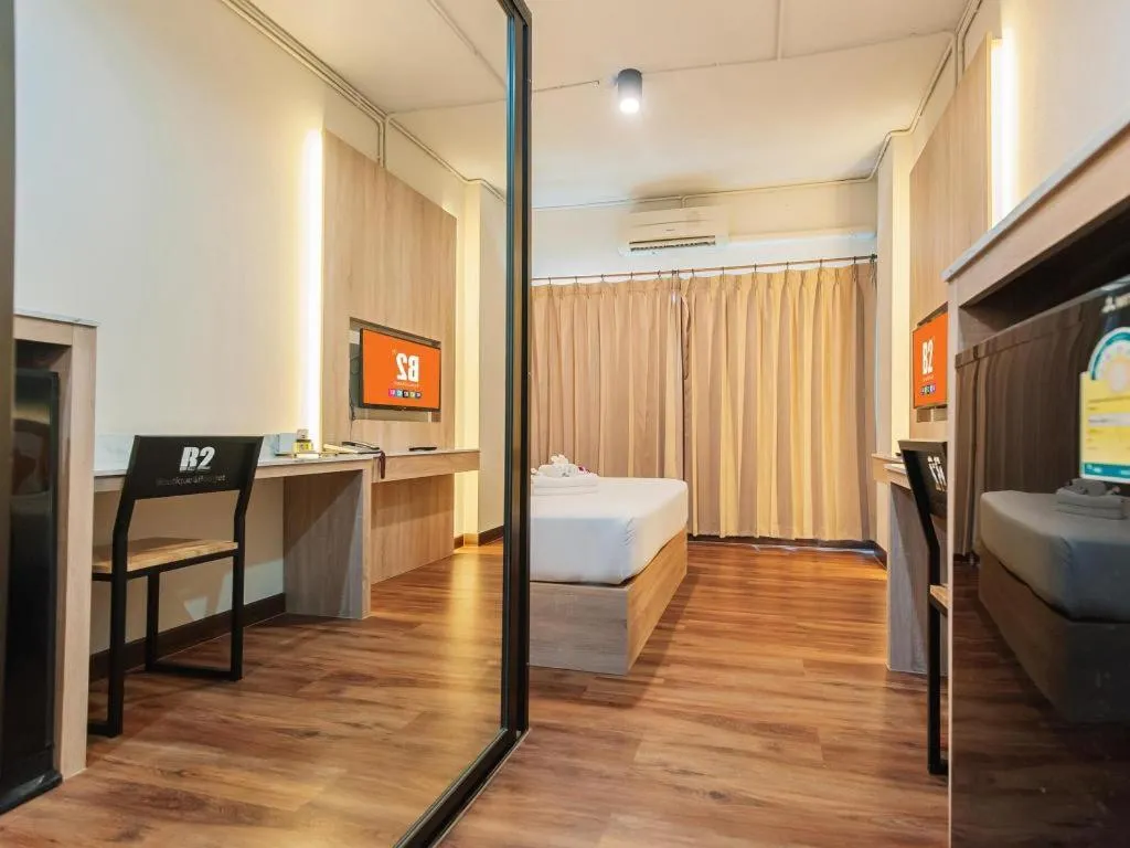 Bed in B2 Khamtieng Boutique & Budget Hotel