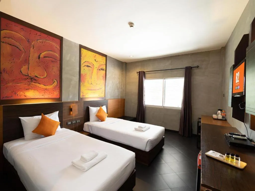 Bed in B2 Airport Boutique & Budget Hotel