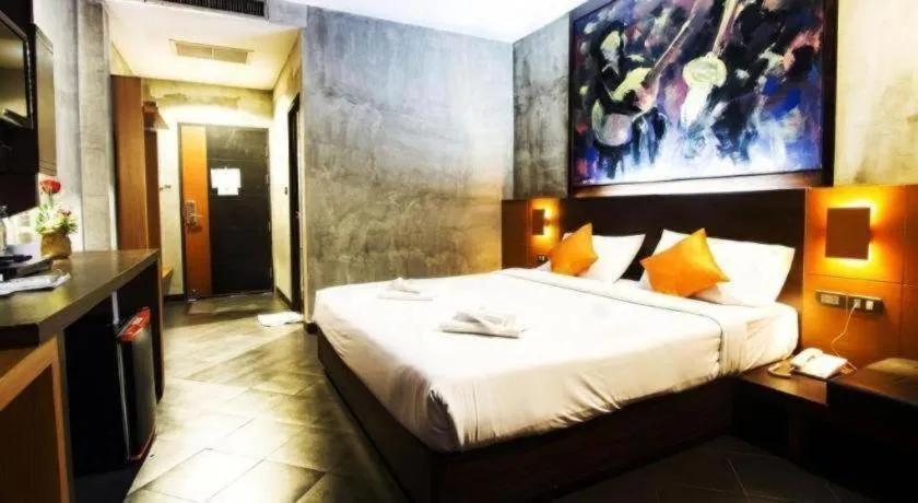 Bed in B2 Airport Boutique & Budget Hotel