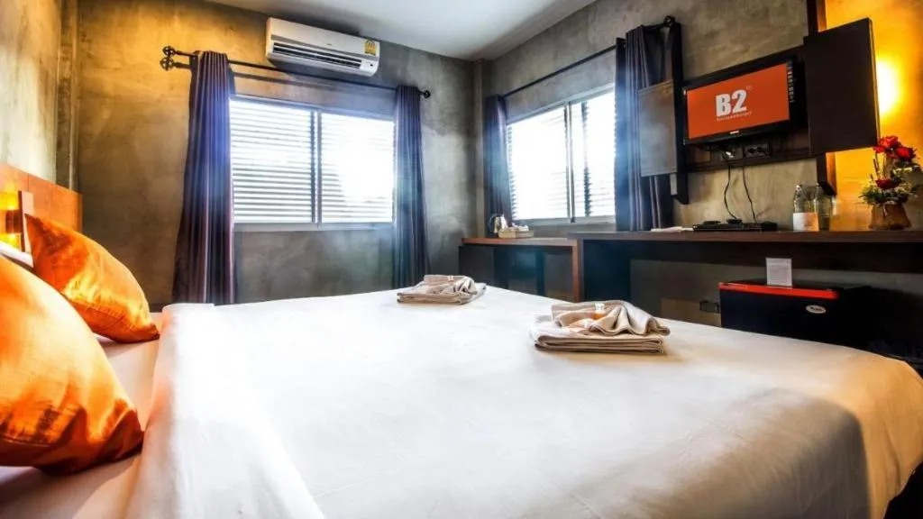 Bed in B2 Airport Boutique & Budget Hotel