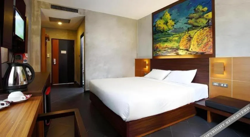 Bed in B2 Airport Boutique & Budget Hotel
