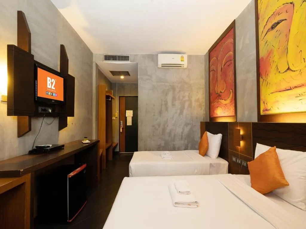 Bed in B2 Airport Boutique & Budget Hotel