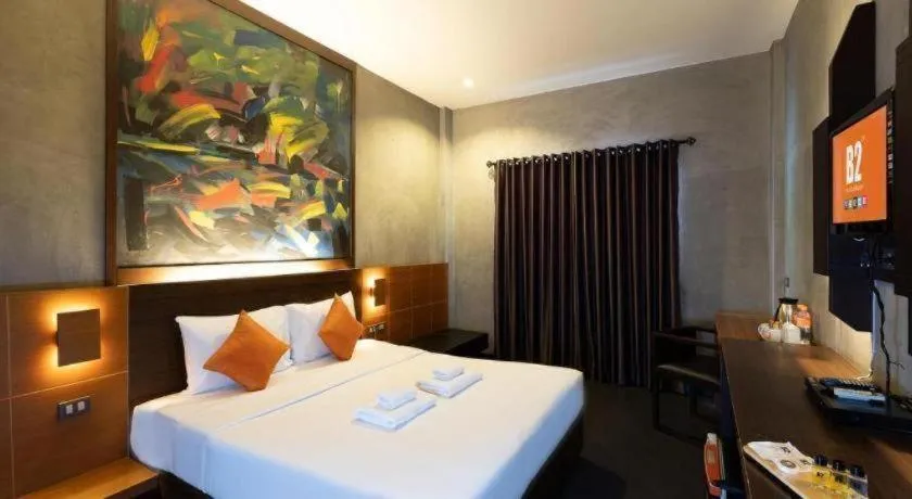 Bed in B2 Airport Boutique & Budget Hotel
