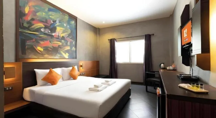 Bed in B2 Airport Boutique & Budget Hotel