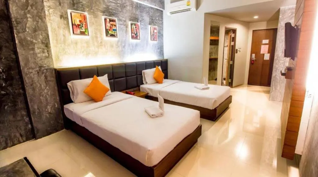 Bed in B2 Thippanate Boutique & Budget Hotel