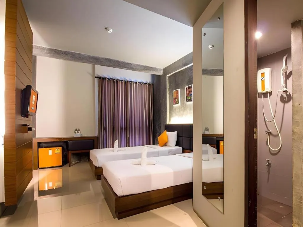 Bed in B2 Thippanate Boutique & Budget Hotel