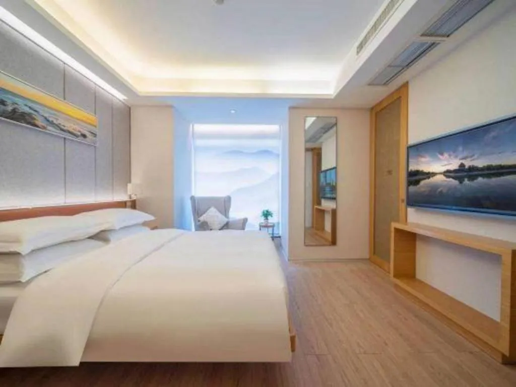 Bed in H-Hotel Riverside Chengdu