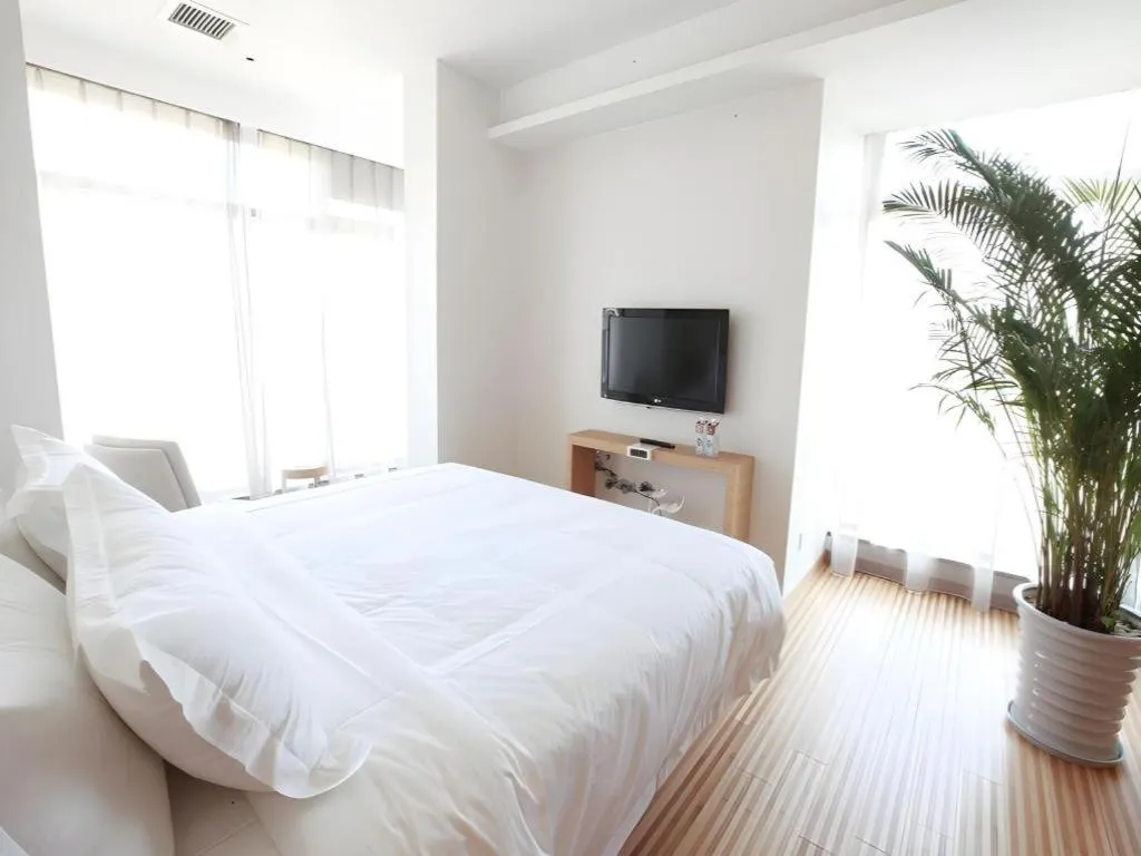 Bed in H-Hotel Riverside Chengdu