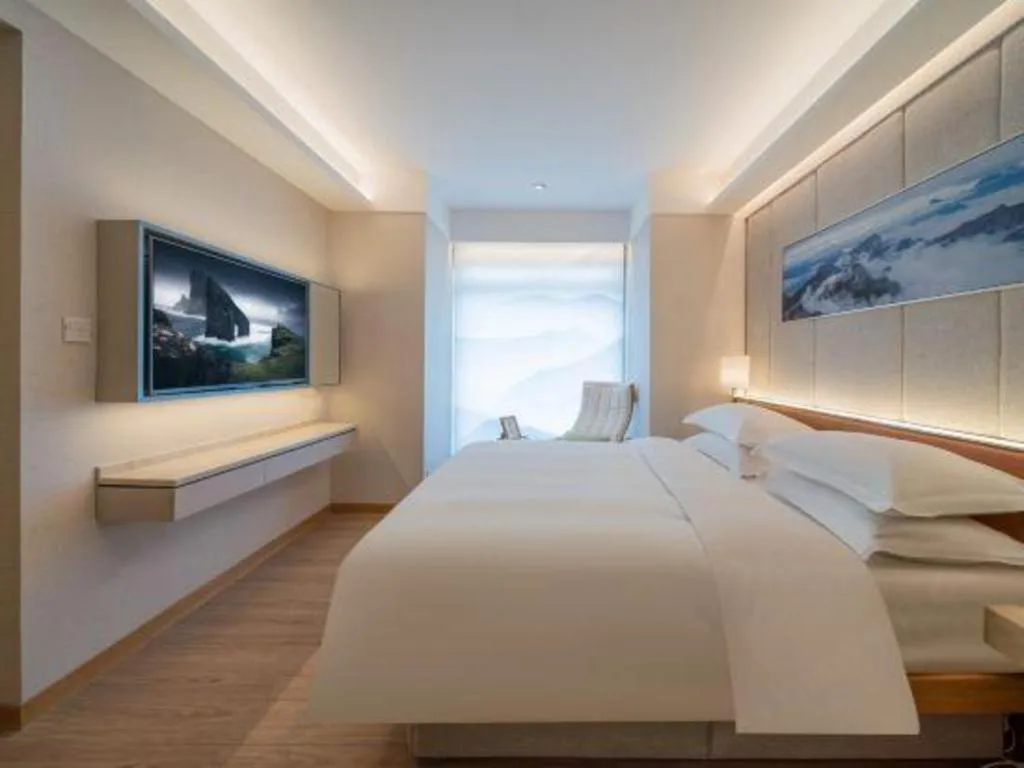 Bed in H-Hotel Riverside Chengdu