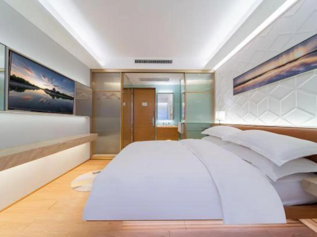 Bed in H-Hotel Riverside Chengdu