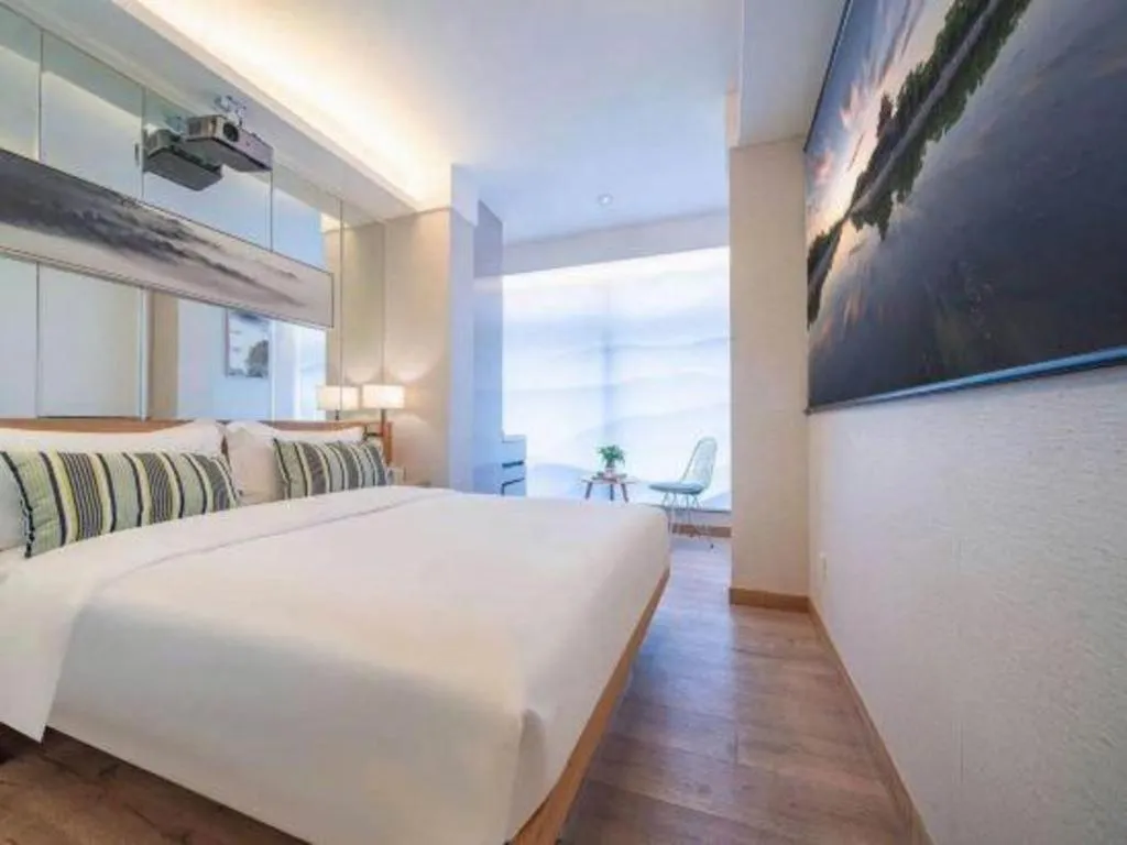 Bed in H-Hotel Riverside Chengdu