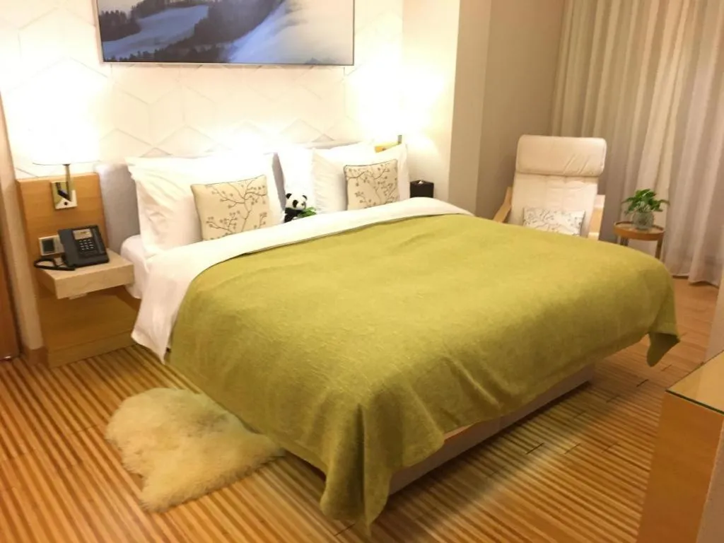 Bed in H-Hotel Riverside Chengdu