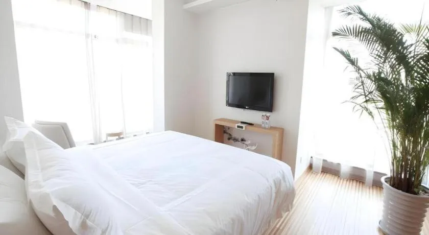 Bed in H-Hotel Riverside Chengdu