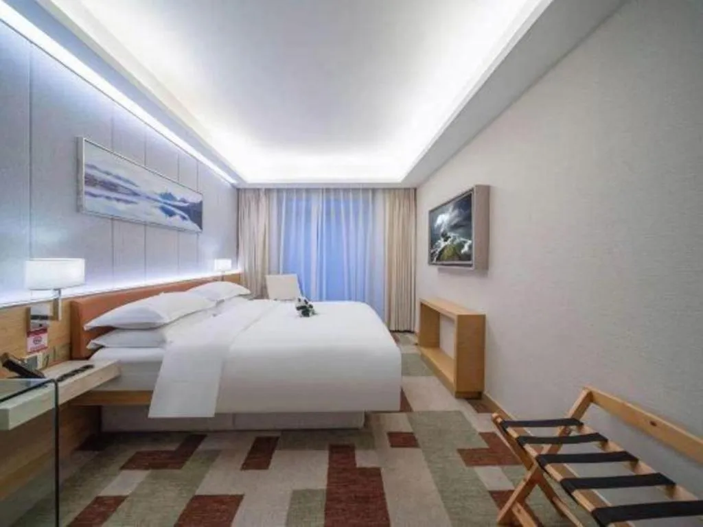 Bed in H-Hotel Riverside Chengdu