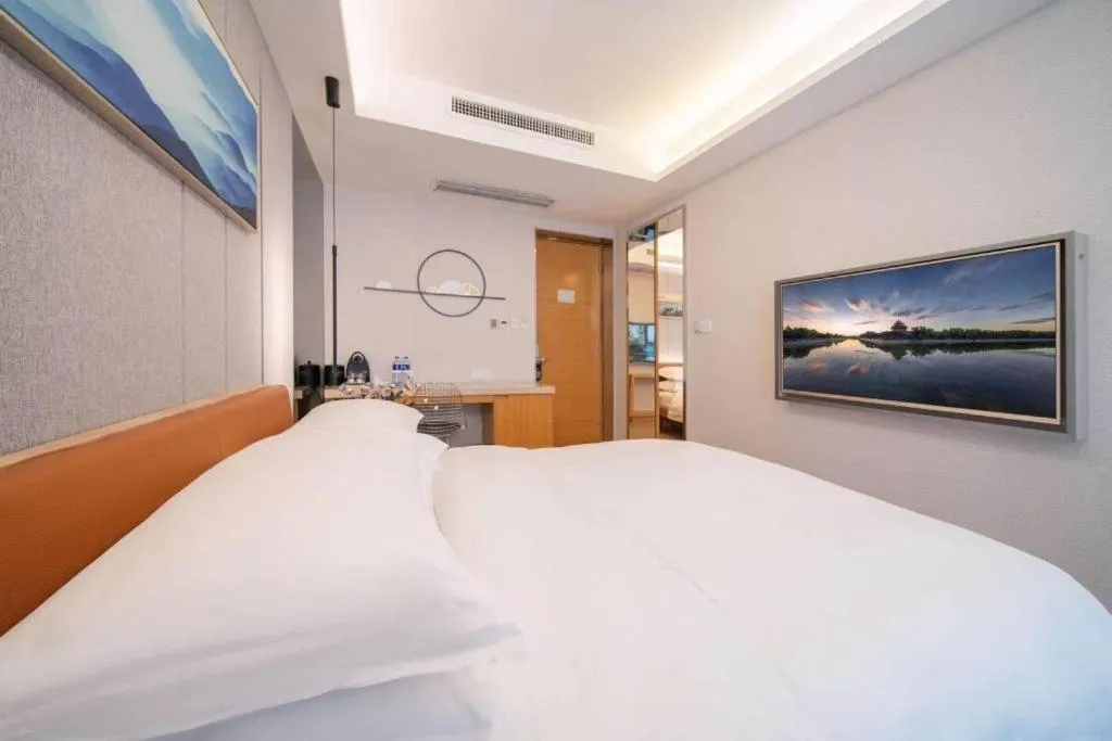 Bed in H-Hotel Riverside Chengdu