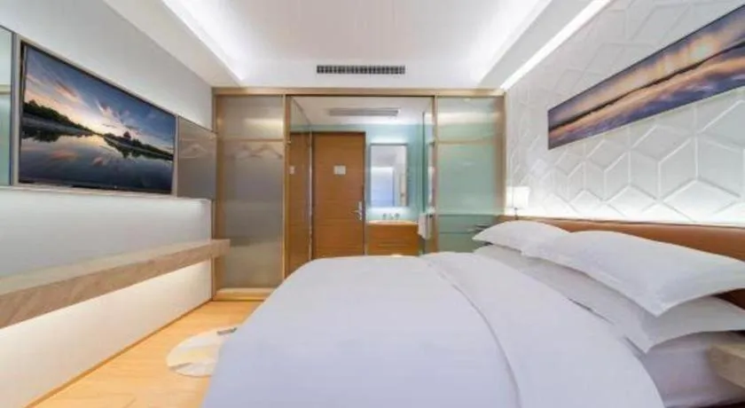 Bed in H-Hotel Riverside Chengdu