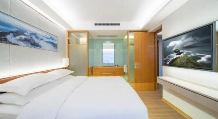 Bed in H-Hotel Riverside Chengdu