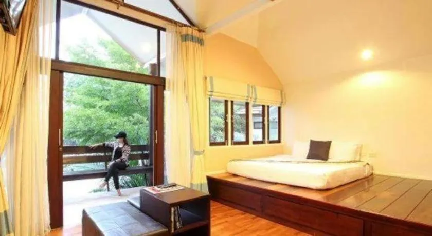 Bed in Baan Suan Nuan Ta