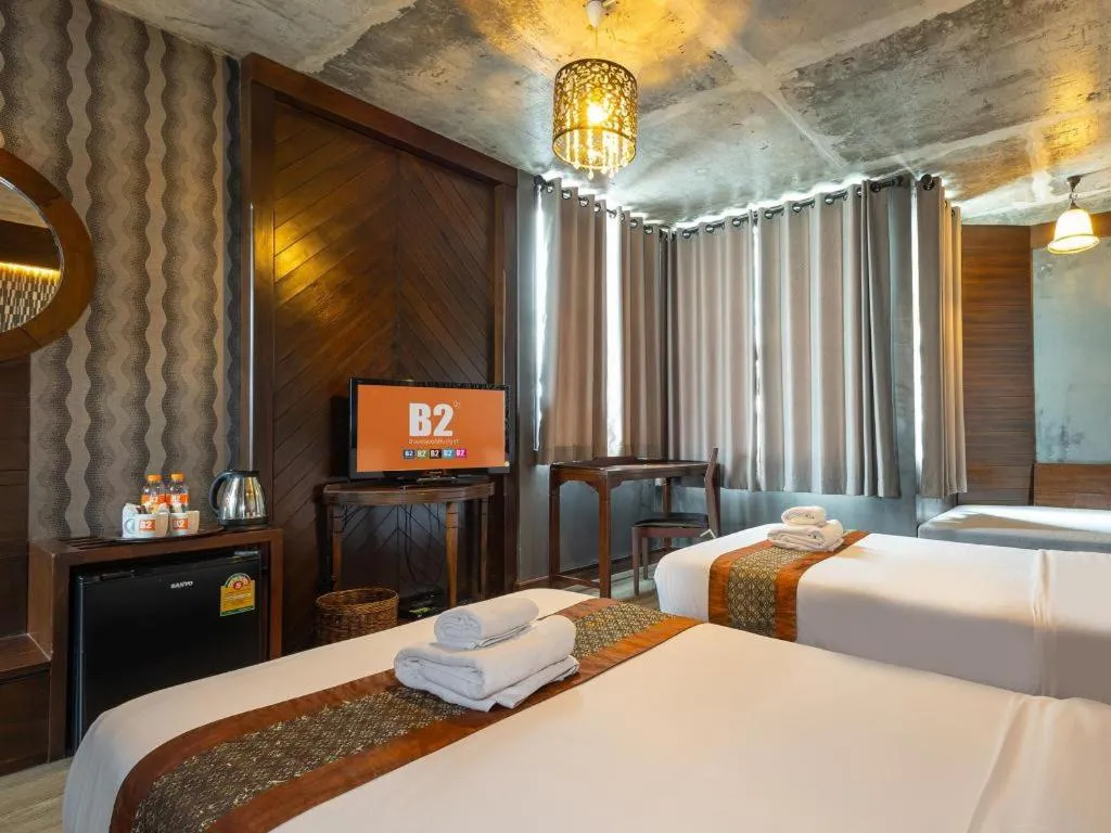 Bed in B2 Nimman Premier Hotel