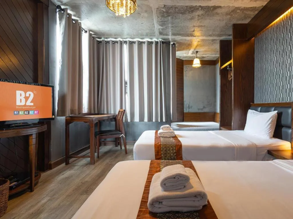 Bed in B2 Nimman Premier Hotel