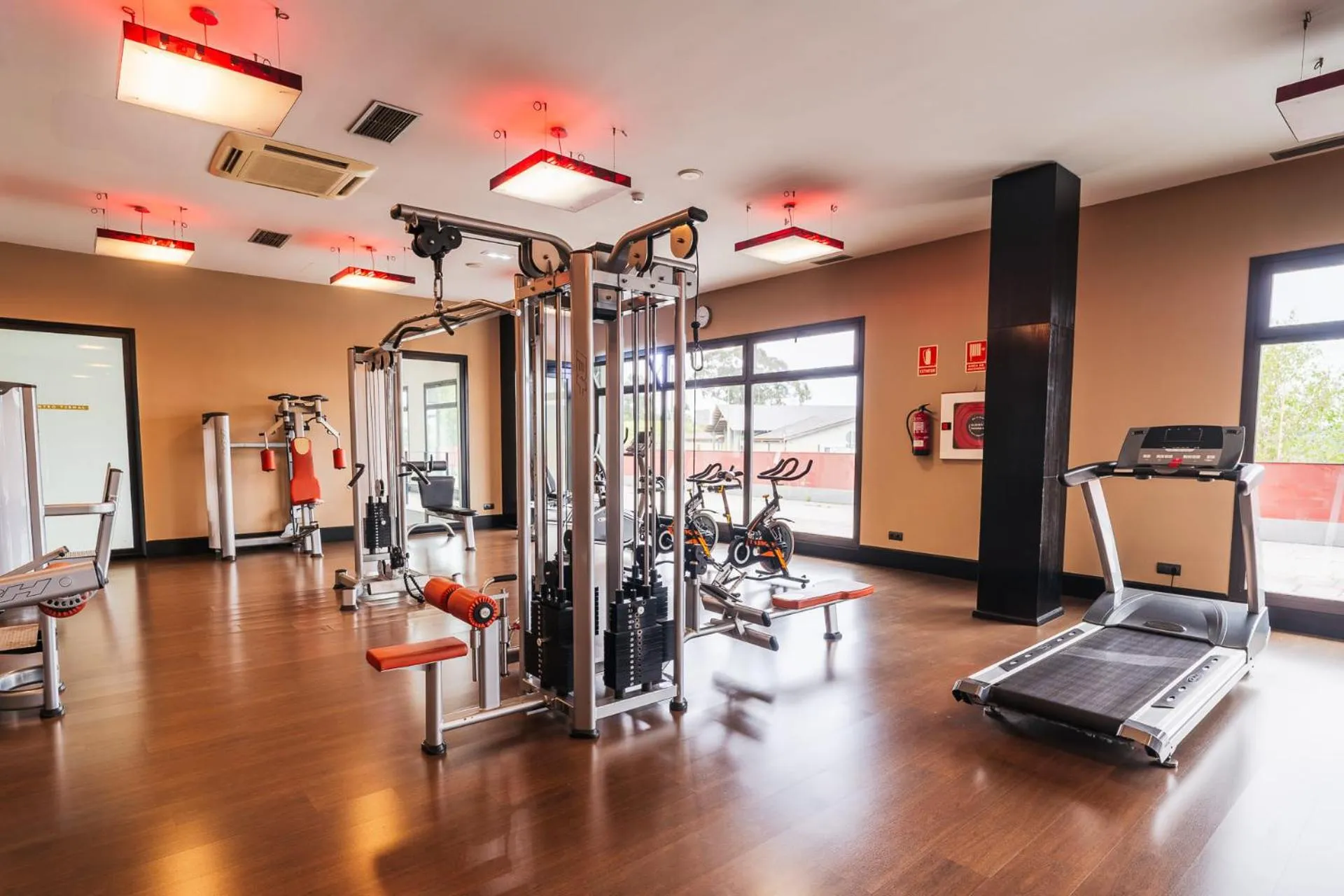 Fitness centre/facilities in URH Hotel Spa Zen Balagares
