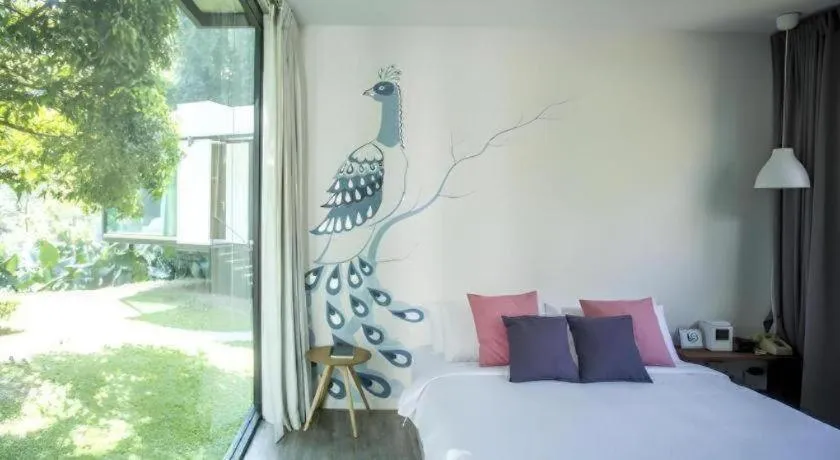 Bed in Villa Moreeda