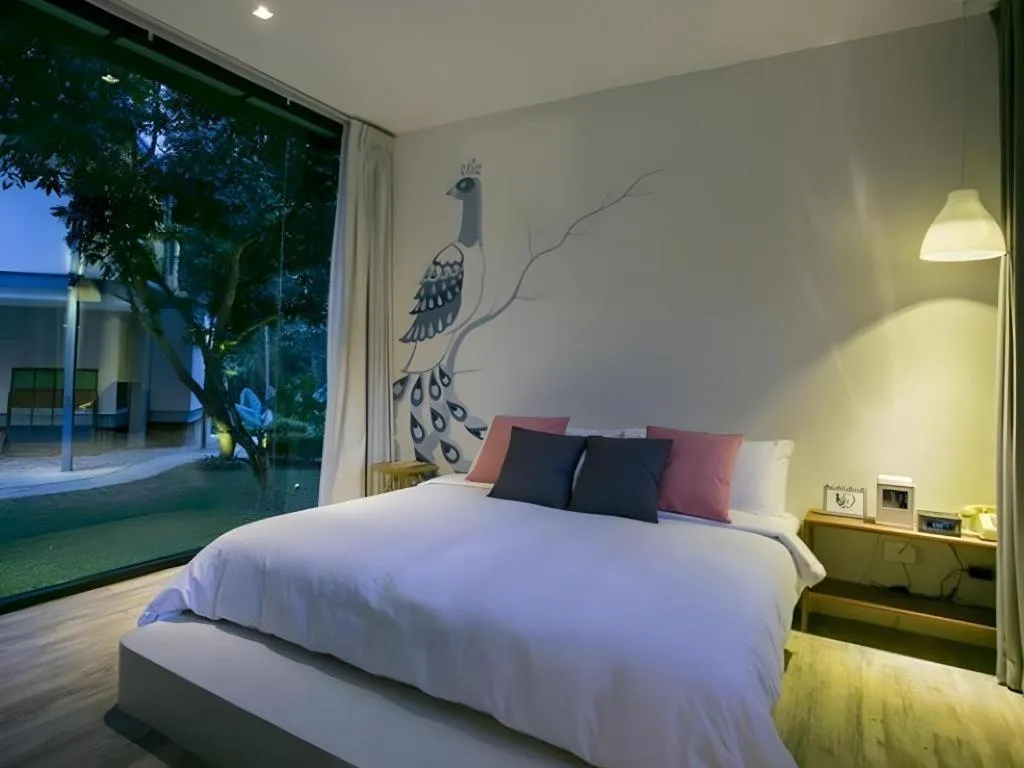 Bed in Villa Moreeda