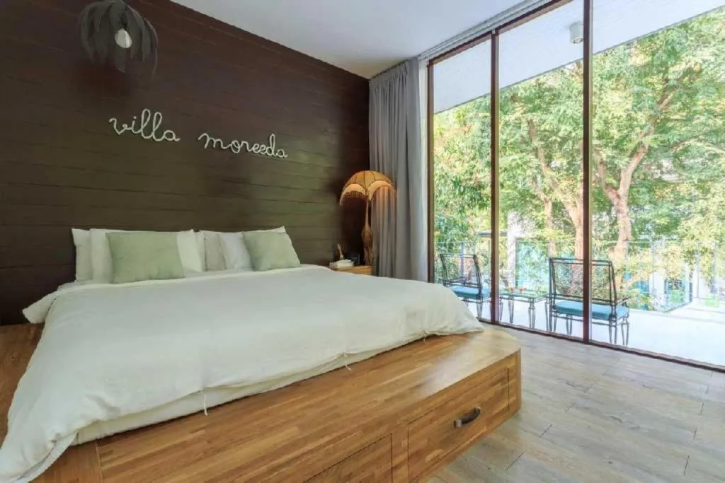 Bed in Villa Moreeda