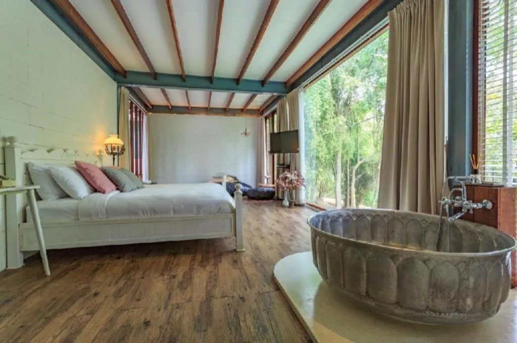 Bed in Villa Moreeda