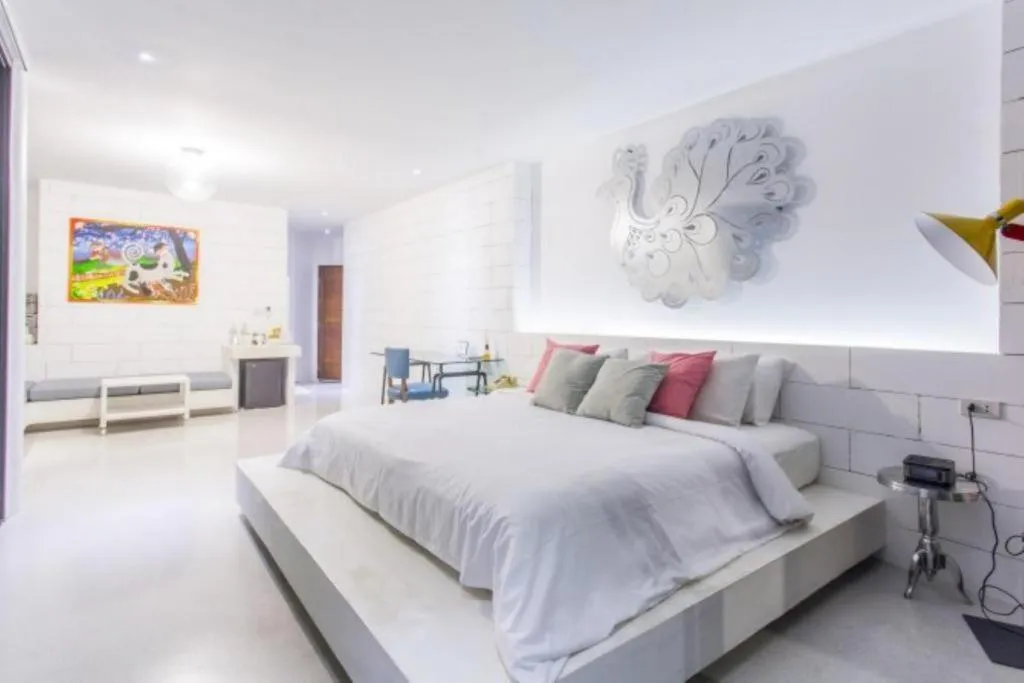 Bed in Villa Moreeda