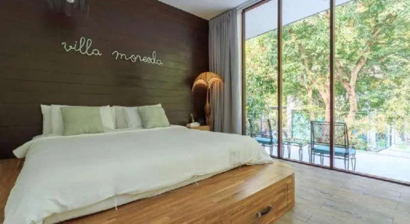 Bed in Villa Moreeda