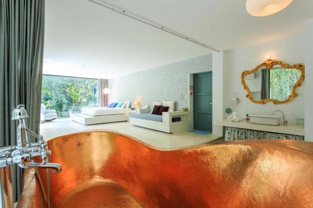 Bed in Villa Moreeda