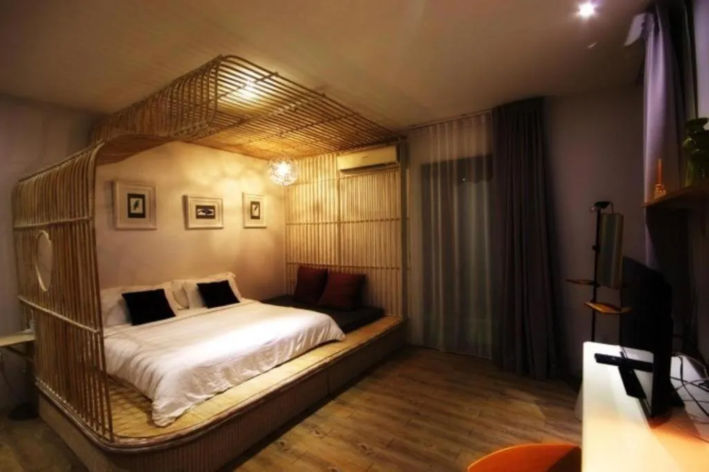 Bed in Villa Moreeda