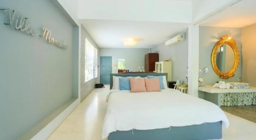 Bed in Villa Moreeda