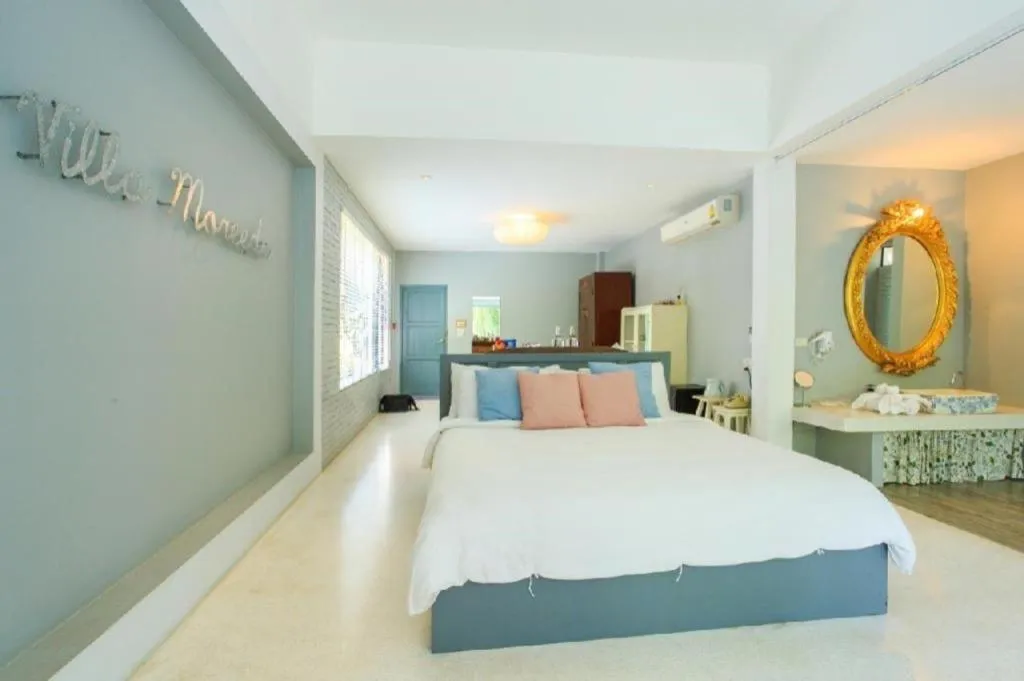 Bed in Villa Moreeda