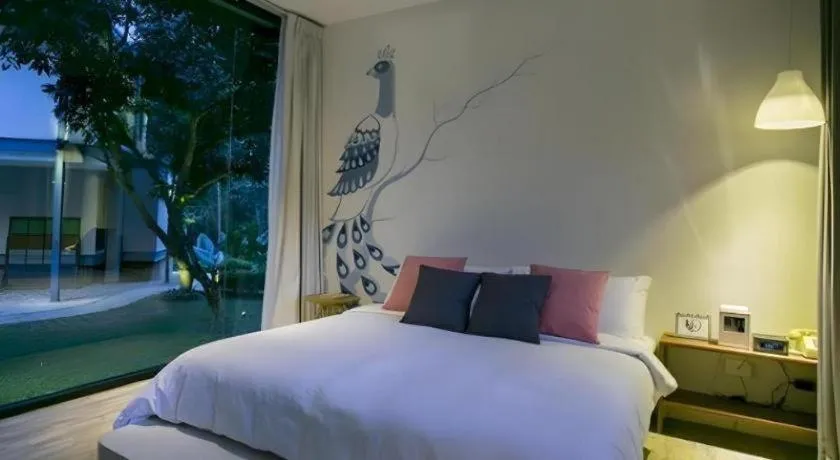 Bed in Villa Moreeda