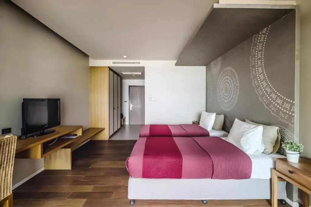 Bed in Na Tara Resort