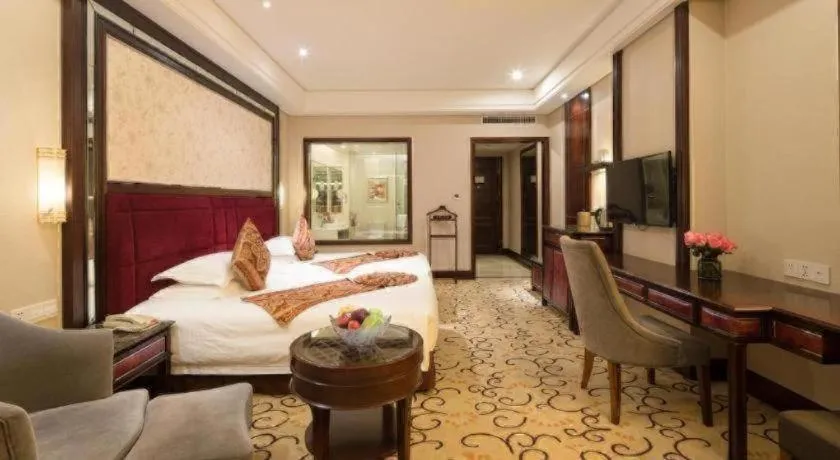 Bed in Zhangjiajie Qinghe Jinjiang International Hotel