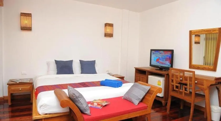 Bed in Sukkasem Hotel