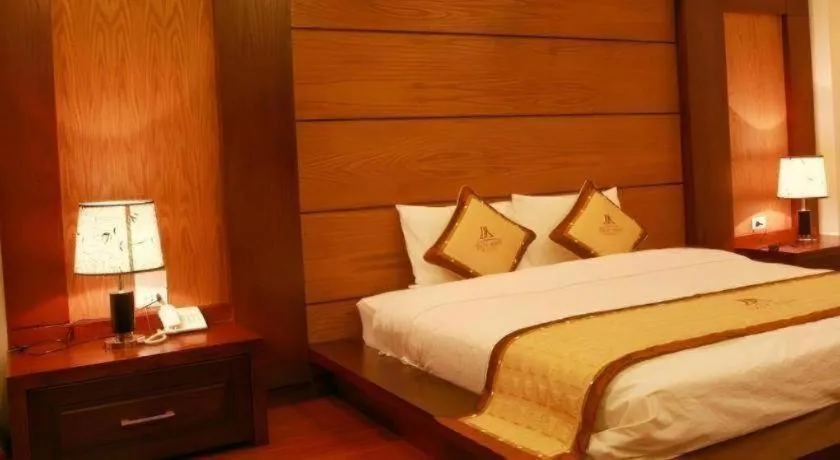 Bed in Duy Anh Hotel