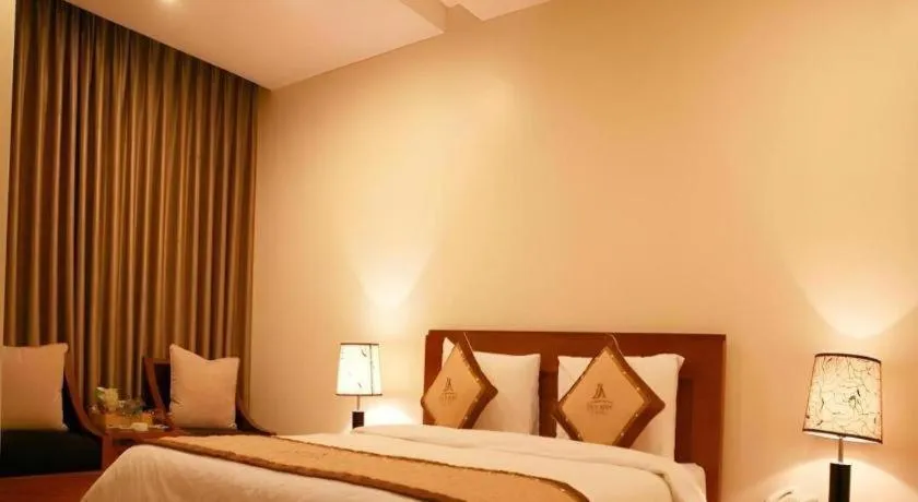 Bed in Duy Anh Hotel